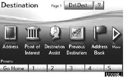 2. There are 11 different methods to search destinations.