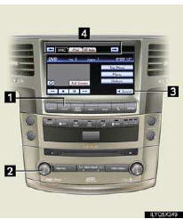 1 Displaying audio control screen*