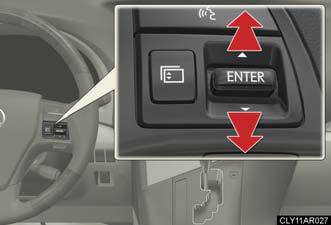 Toggle the “ENTER” switch on the
