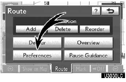 2. Touch “Preferences”.
