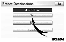 4. Touch “Set”.