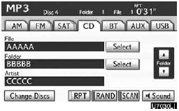 “RPT”: Use it for automatic repeat of the file or folder you are currently