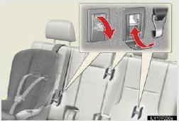Anchor brackets are provided for each second seats.