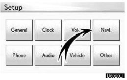 2. Touch “Navi.”.