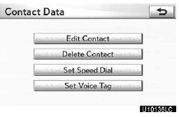 6. Touch “Delete Contact”.
