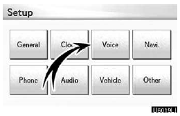 2. Touch “Voice”.