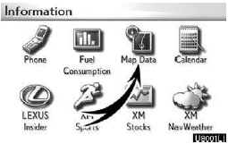 2. Touch “Map Data”.