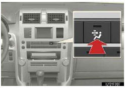 Outside air mode switches to  (recirculated