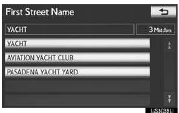 6 Input the name of the second intersect-