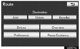 3 Touch “Start from Adjacent Road”.