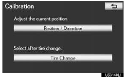 ■POSITION/DIRECTION CALIBRATION