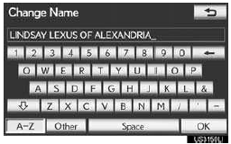 ●  Up to 32 characters can be entered.