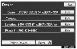 2 Enter the number using number keys.