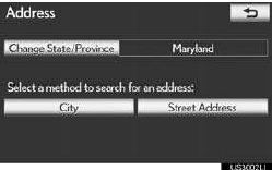 ● For map database information and