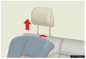 Adjust the head restraint to the