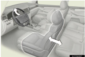 Exiting the vehicle: When all of