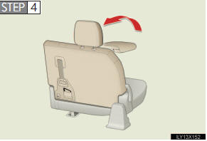 Raise the head restraints.