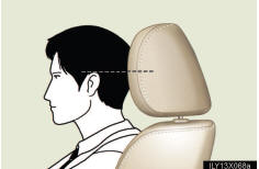 Make sure that the head restraints are