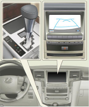 Parking assist monitor will