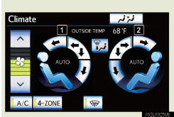 Touch any mode on the opera-