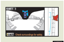 Use the vehicle width line to