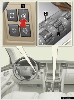 1 Easy access mode switch