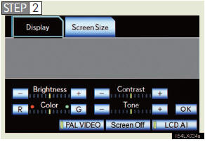 Select “LCD AI”.