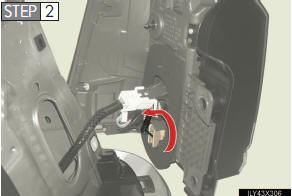 Turn the bulb bases counter-