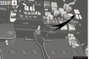 After a system failure, see “Fuse layout and amperage