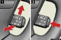 1 To temporarily cancel the constant speed control,