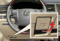 1 Pull the fuel filler door opener