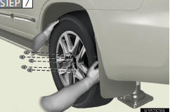 Remove all the wheel nuts and
