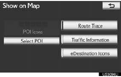 ● The “Route Trace” indicator is highlighted.