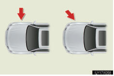 l Collision from the side to the vehicle