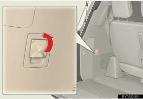 - The power outlet can be used when